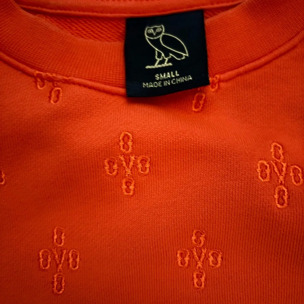 OVO Monogram Orange Sweater - Picture 4 of 4